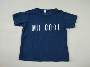 T-shirt m.c bleu marine 