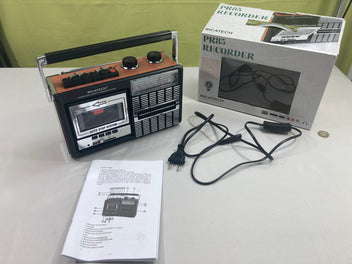 Ricate.ch PR85 recorder, lecteur cassette, usb, carte SD, radio