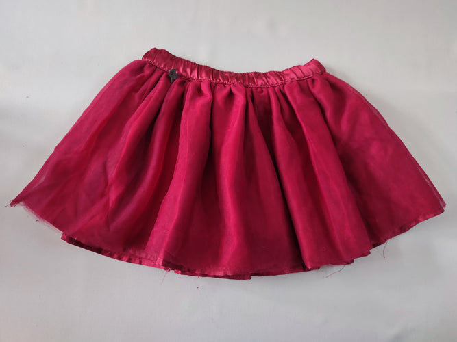 Jupe tulle rouge, moins cher chez Petit Kiwi