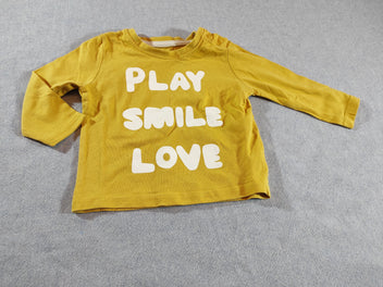 T-shirt m.l jaune