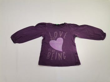 T-shirt m.l violet