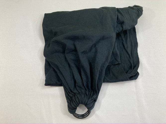 Echarpe de portage sling jersey noir, moins cher chez Petit Kiwi
