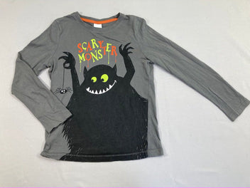 T-shirt m.l gris foncé scarayé monster