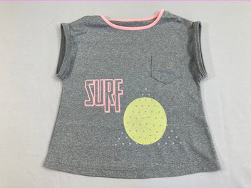 T-shirt s.m de sport gris Surf