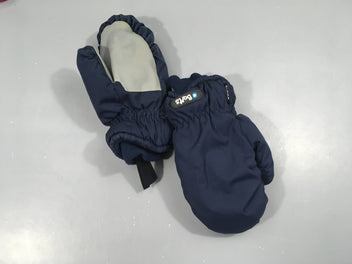 Moufles bleu foncé Barts