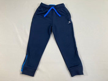 Pantalon de training bleu foncé Domyos