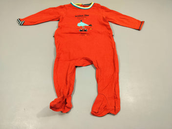 Pyjama jersey rouge poisson
