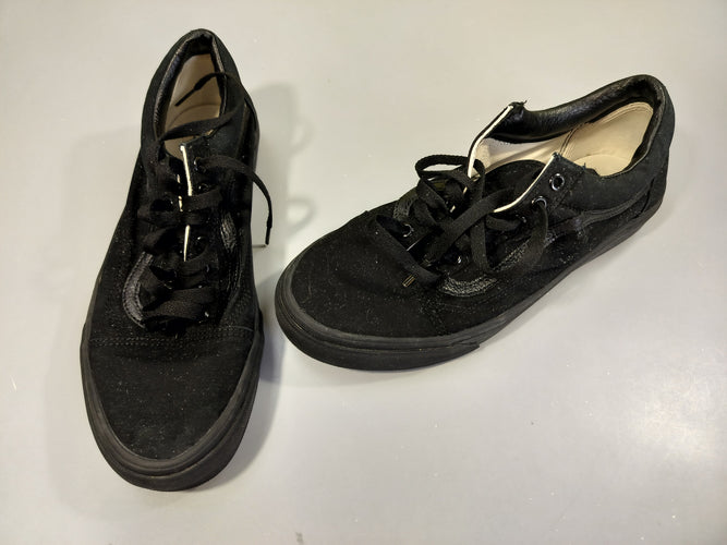 Chaussures en toiles noires Vans off de Wall -43, moins cher chez Petit Kiwi