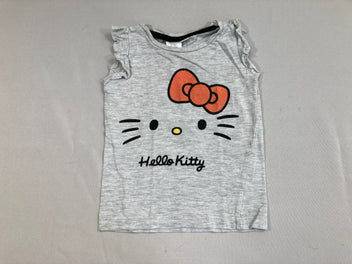 T-shirt s.m gris chiné Kitty