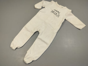 Pyjama velours blanc