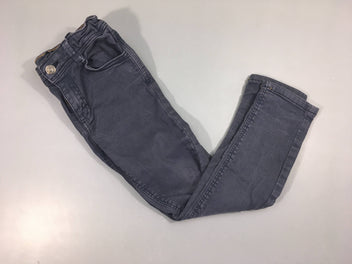Pantalon bleu foncé, élasthane détendu à l'avant