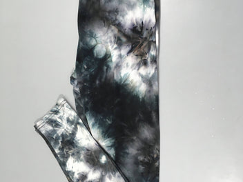 Legging gris effet taches