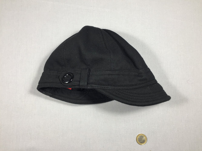 Casquette noire - grande taille, moins cher chez Petit Kiwi