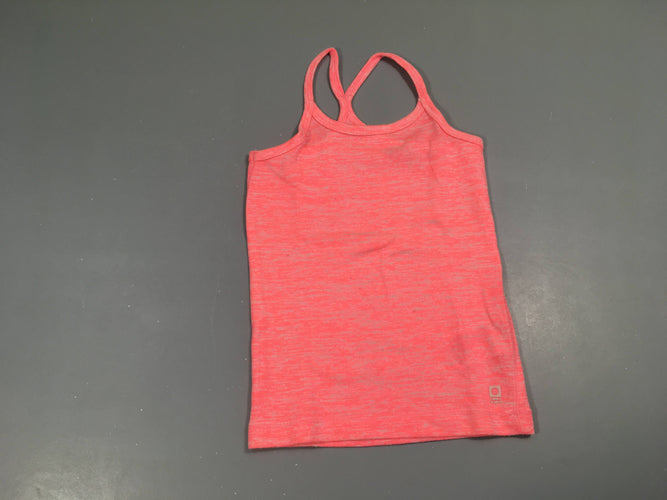 Top jersey rose néon flammé, moins cher chez Petit Kiwi