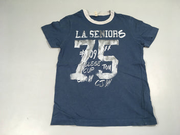 T-shirt m.c bleu foncé , LA senors 75