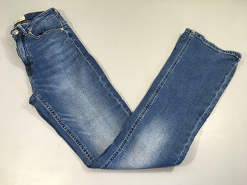 Jeans foncé Flare XS-32 Elastane légèrement détendu extérieur hanches