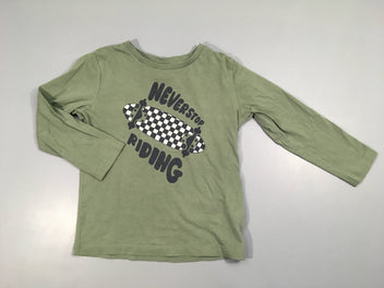 T-shirt m.l kaki skate neverstop