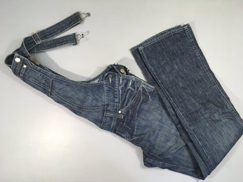 Salopette en jean de grossesse