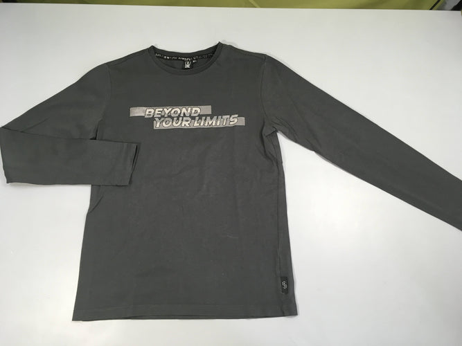 T-shirt m.l grix foncé Beyond, moins cher chez Petit Kiwi