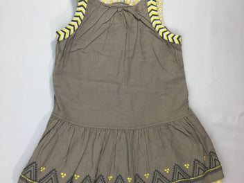 Robe s.m brun chevrons