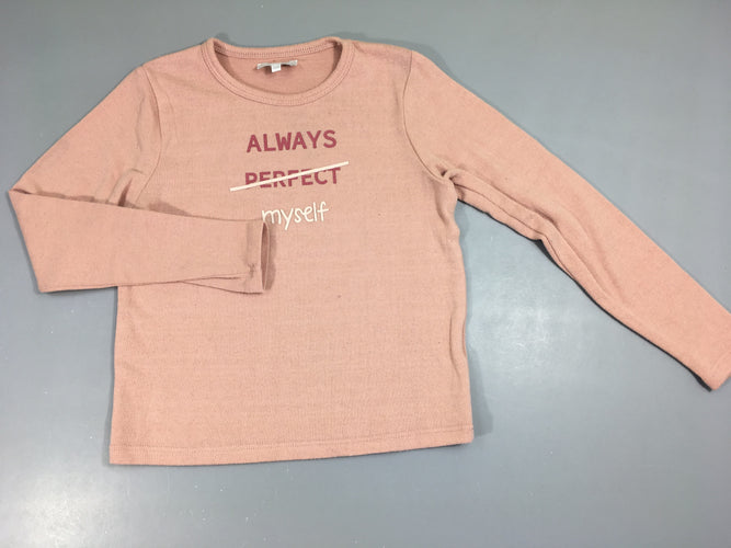 Pull léger rose Always, légèrement bouloché, moins cher chez Petit Kiwi