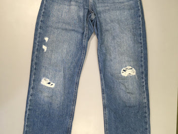 Jeans droit bleu