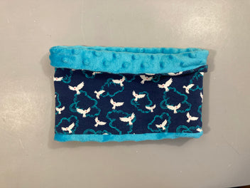 Tour de cou bleu oiseaux