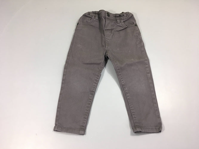 Jeans gris, moins cher chez Petit Kiwi
