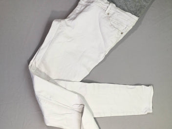 Pantalon blanc Skinny Fit Zora