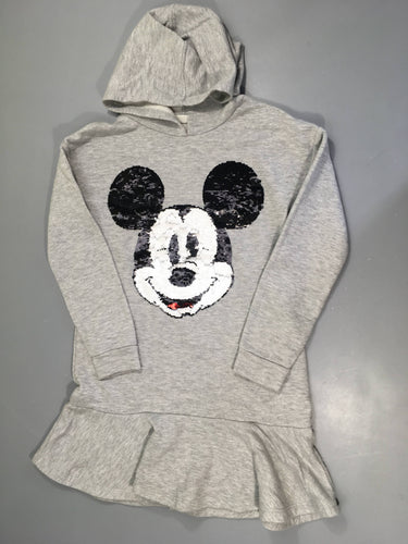 Robe m.l à capuche gris Minnie Boulochée!, moins cher chez Petit Kiwi