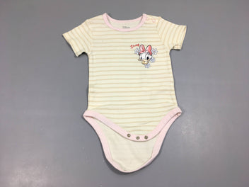 Body m.c écru rayé brun Daisy