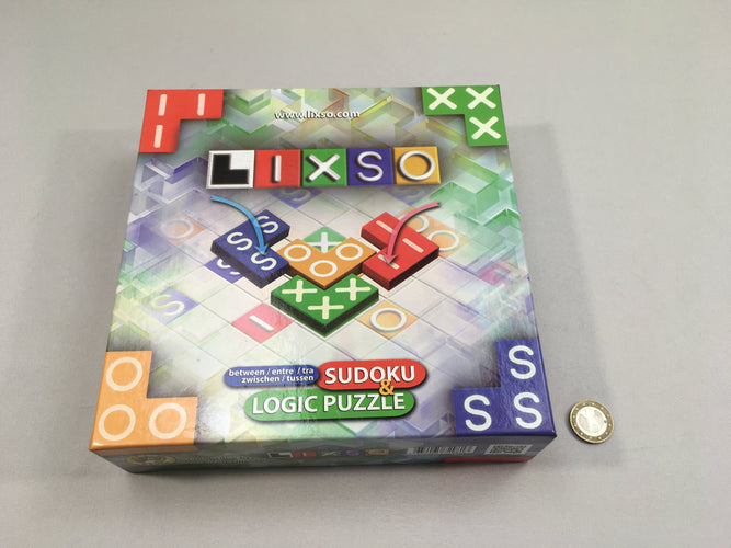 Complet Lixso sudoku&logic puzzle, 7+, moins cher chez Petit Kiwi