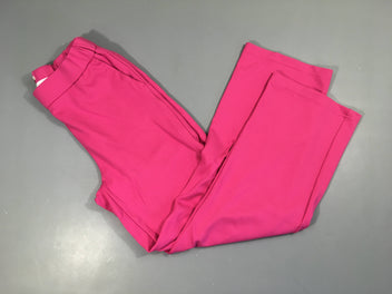 Pantalon synthétique rose vif
