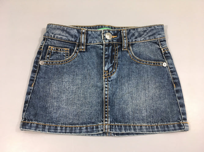 Jupe en jean, moins cher chez Petit Kiwi