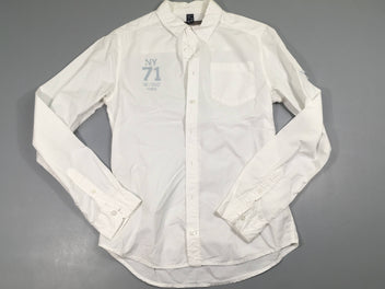 Chemise m.l blanc 71