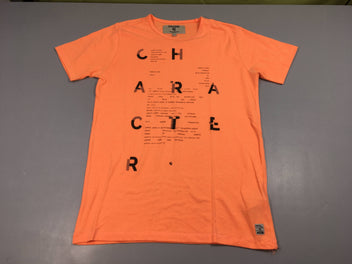 T-shirt m.c orange character Bouloché