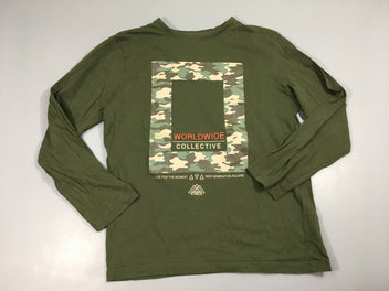 T-shirt m.l vert camouflage