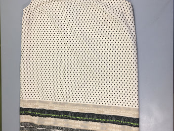 Robe s.m mousseline beige pois
