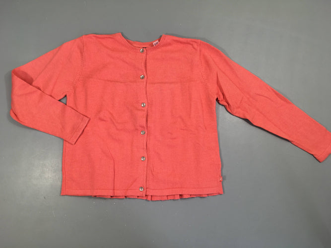 Parfait état-Gilet rose clair pilssé au dos, moins cher chez Petit Kiwi