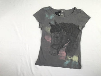 T-shirt m.c gris cheval