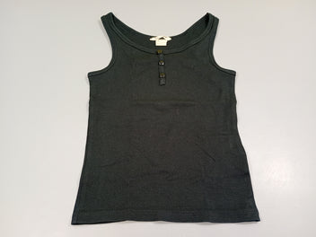 Débardeur côtelé bleu marine