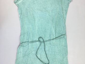 Robe m.c jersey vet effet délavé, petite tache à l'avant, sequins décousus à l'arrière