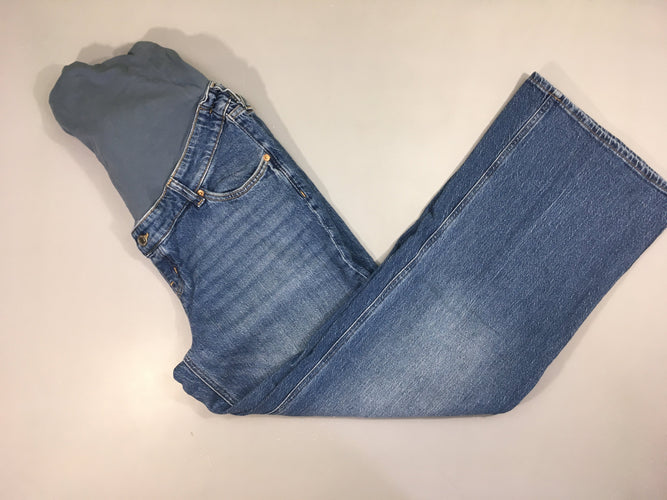 Jeans large de grossesse, moins cher chez Petit Kiwi