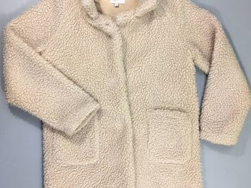 Veste longue Teddy beige Kognewaurelia