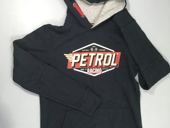 Sweat à capuche bleu foncé Petrol