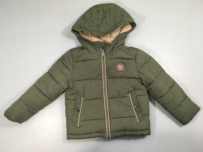 Veste à capuche kaki Qques auréole à rafraichir, moins cher chez Petit Kiwi