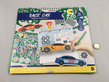 Race Car - sketch portfolio +6a