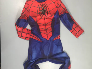 Déguisement Spiderman combinaison + cagoule