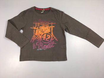 T-shirt m.l brun batterie never miss