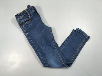 Jeans skinny effet éraillé